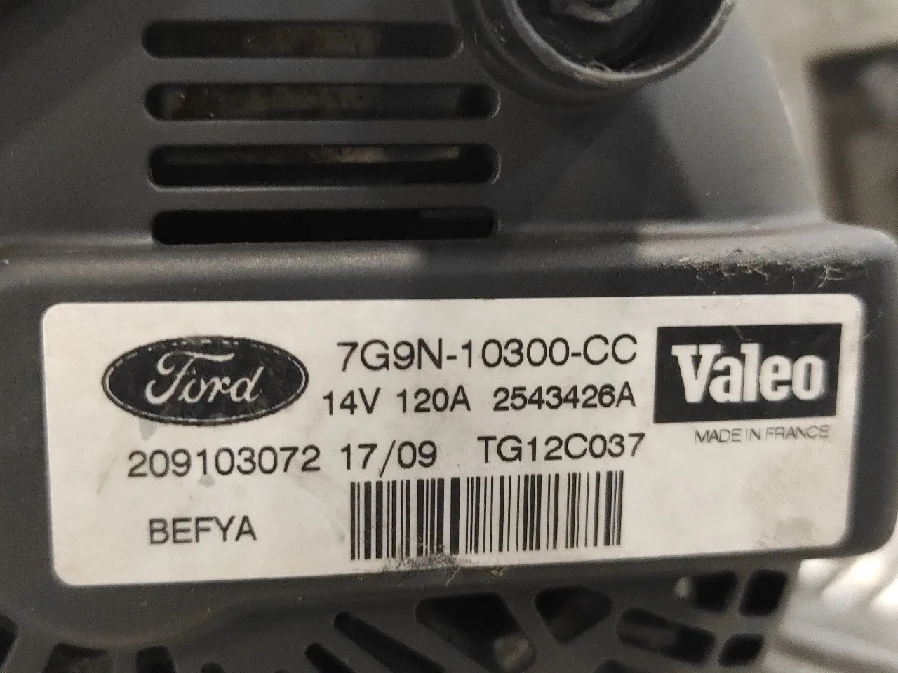 Alternador para Ford Fiesta (Cb1)