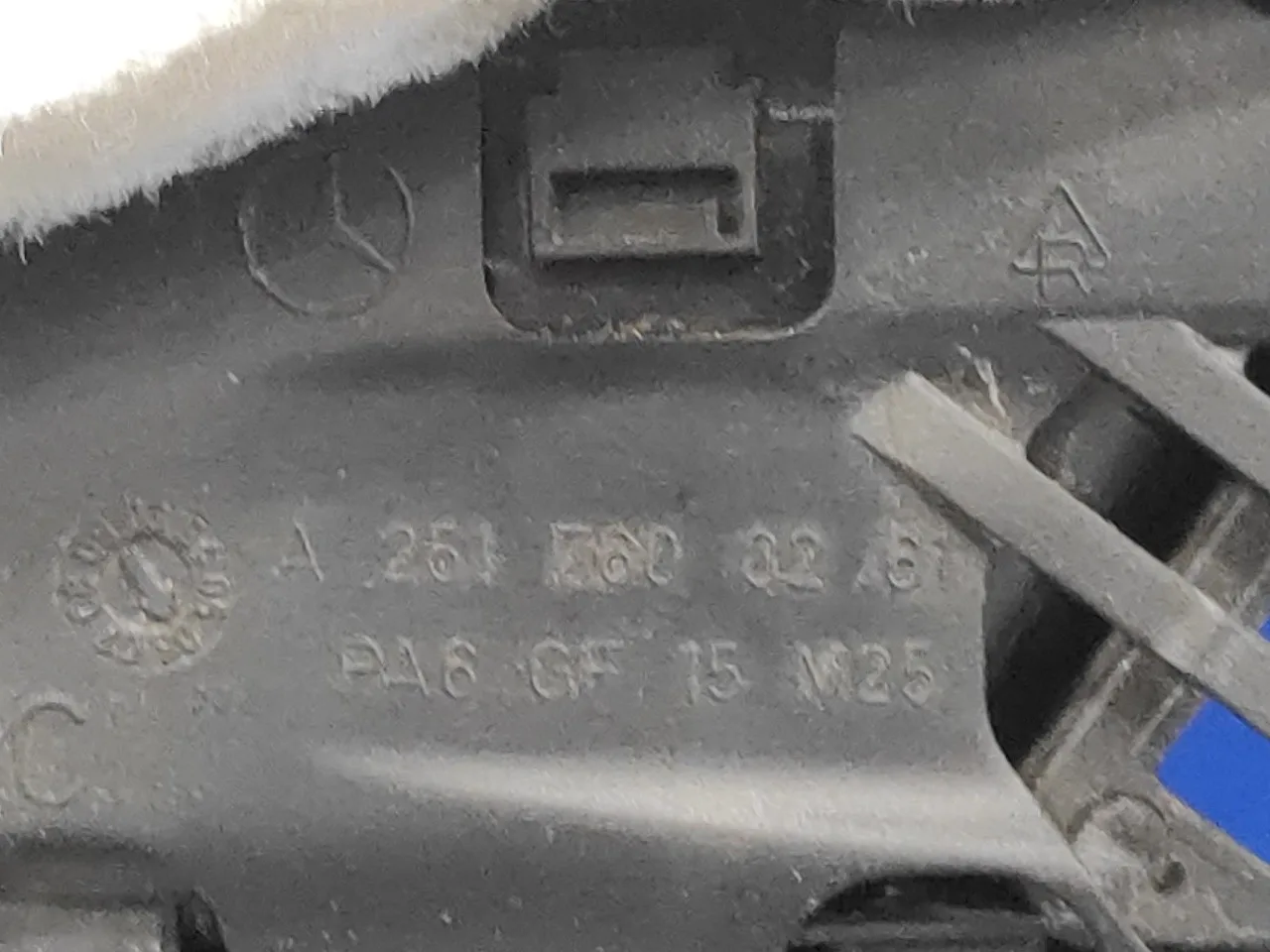 Guarnecido Puerta Delantera Derecha para Mercedes-Benz Clase R (W251)