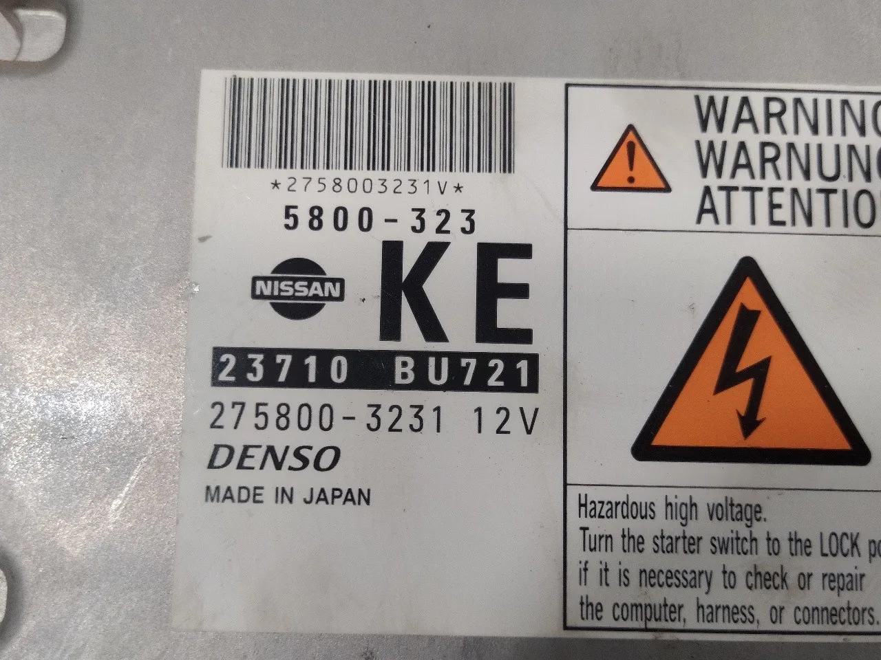 Centralita Motor Uce para Nissan Almera Tino (V10M)