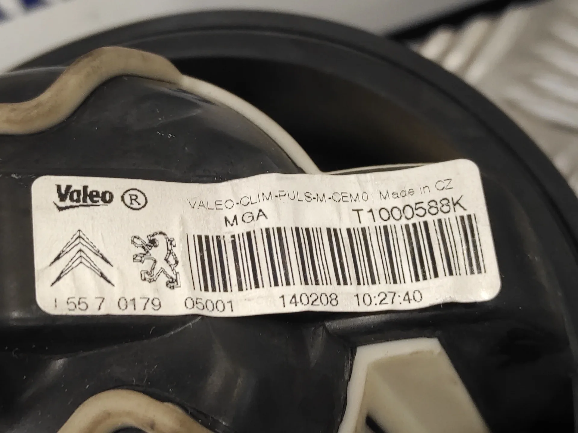 Motor Calefaccion para Peugeot 308