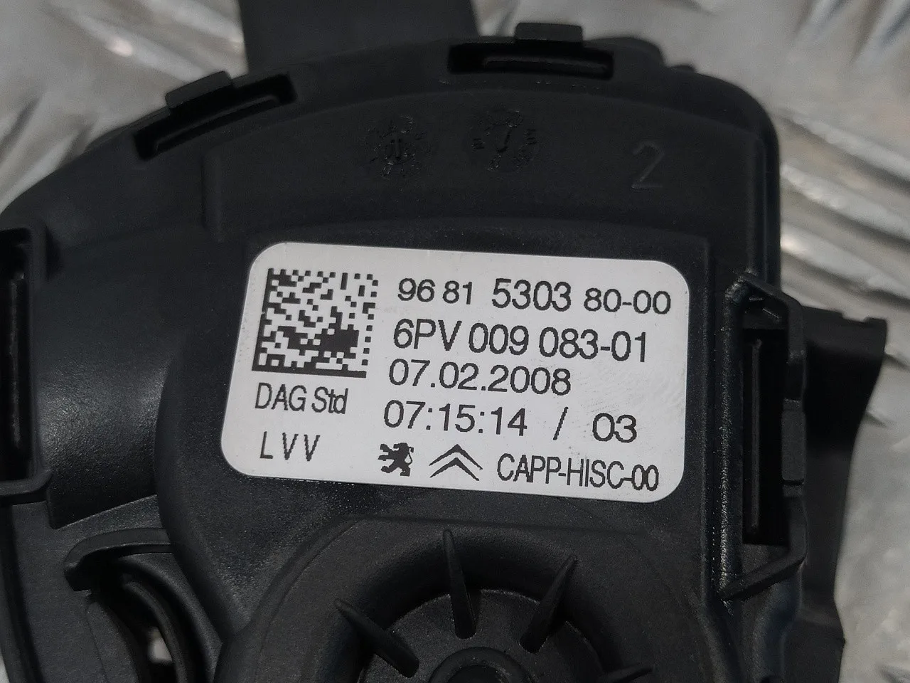 Potenciometro Pedal para Peugeot 308