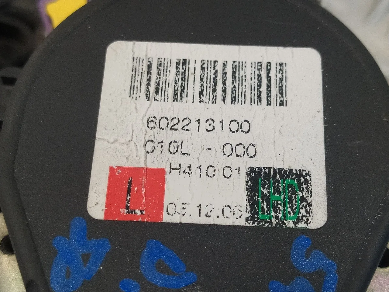 Cinturon Seguridad Delantero Izquierdo para Volkswagen Golf V Berlina (1K1)
