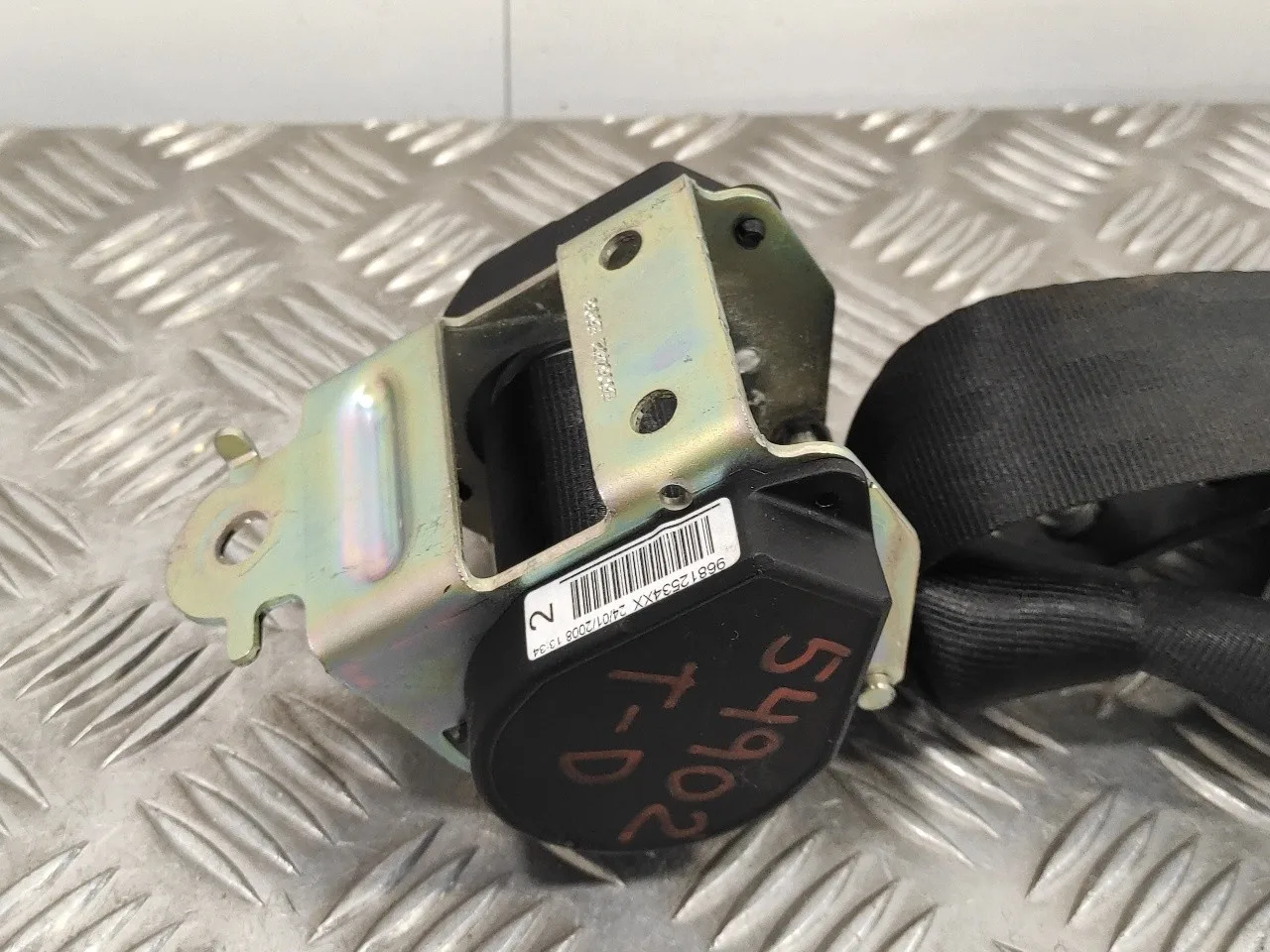 Cinturon Seguridad Trasero Derecho para Peugeot 308