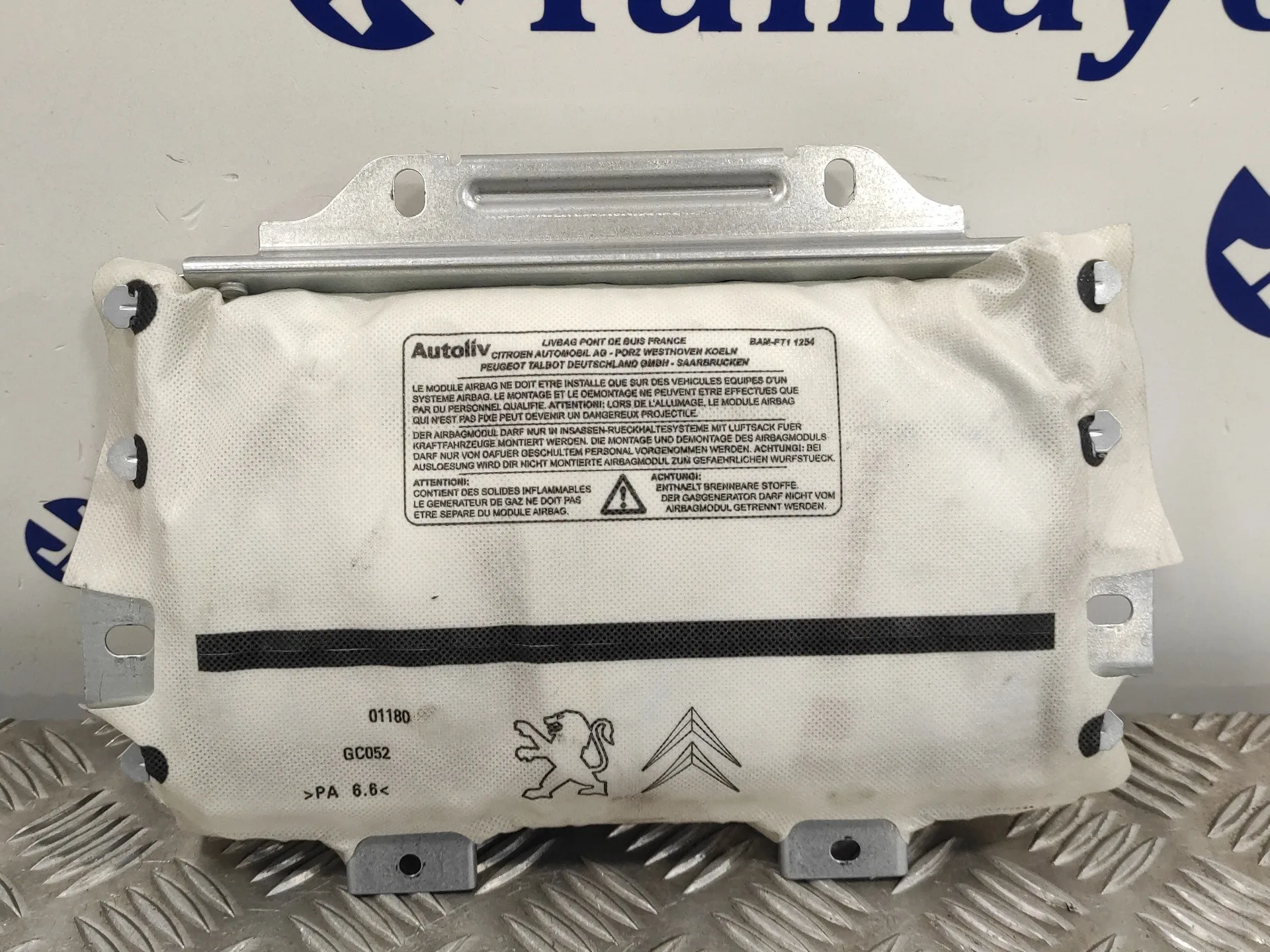 Airbag Delantero Derecho para Peugeot 308