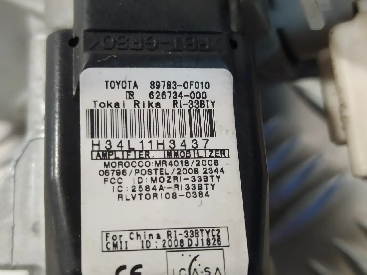 Conmutador De Arranque para Toyota Auris
