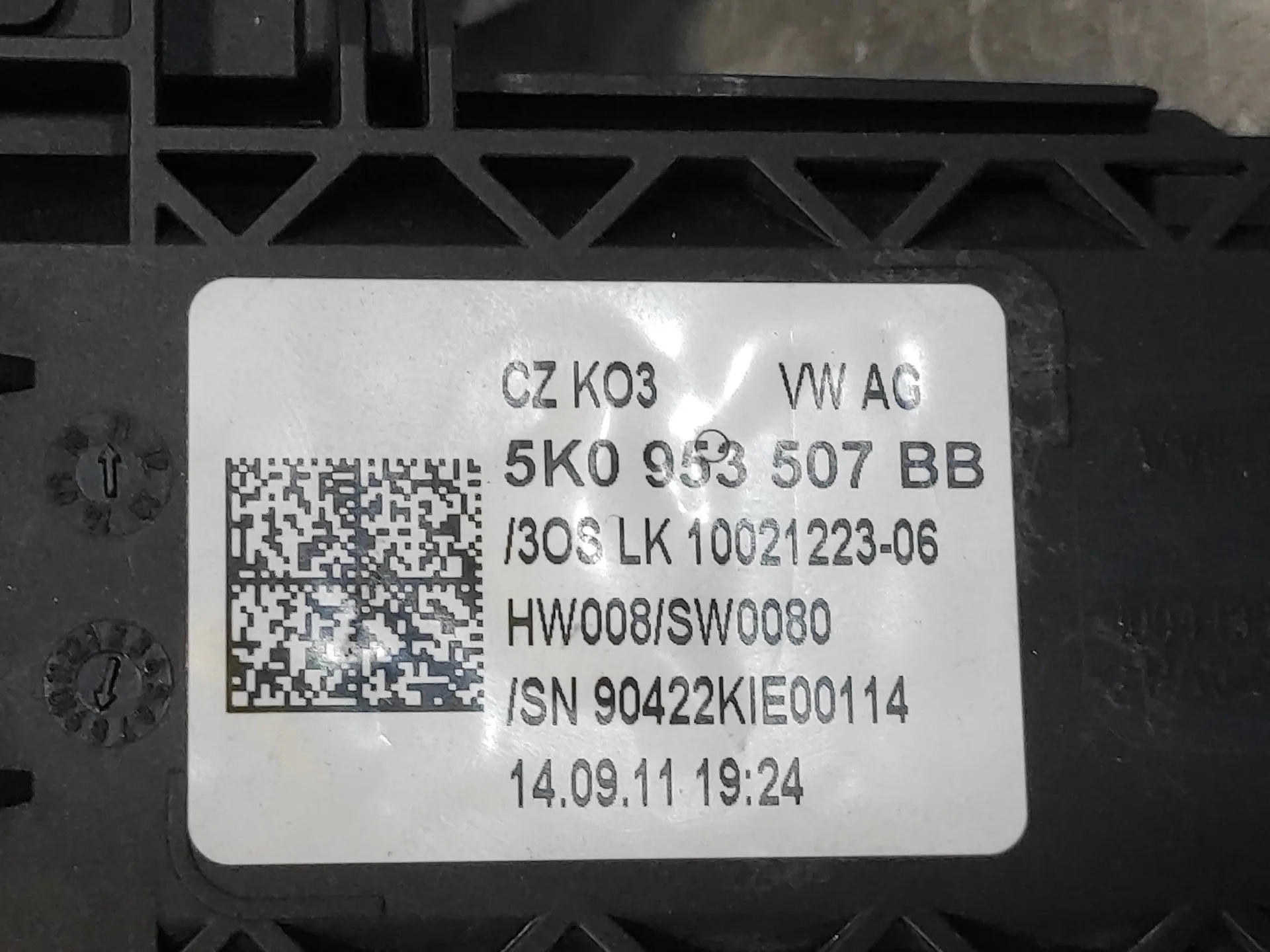 Mando Multifuncion para Volkswagen Golf Vi (5K1)