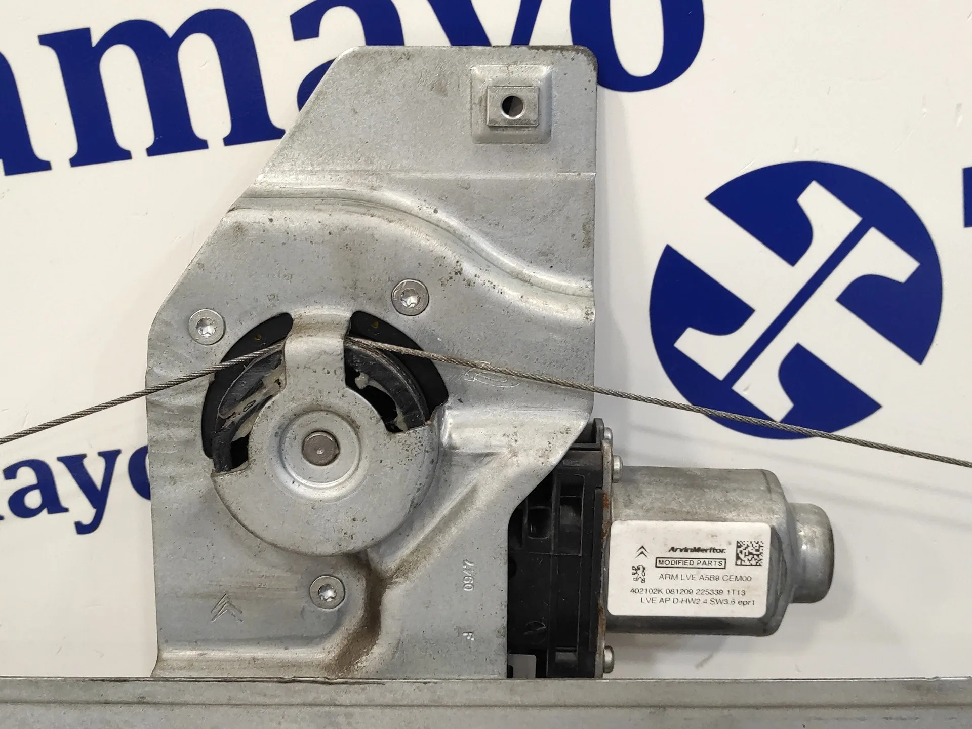 Elevalunas Delantero Derecho para Peugeot Partner Kombi