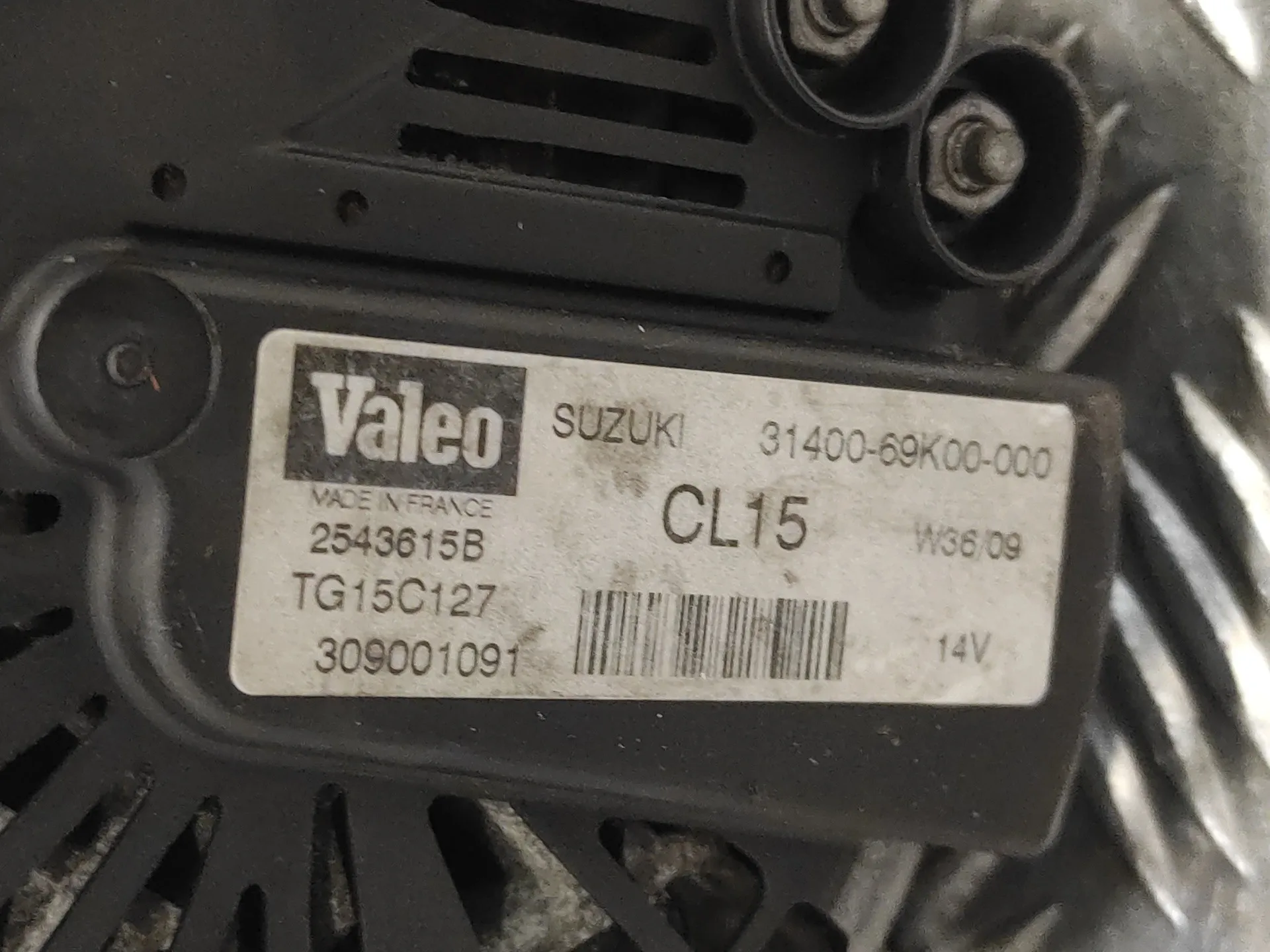 Alternador para Suzuki Sx4 Rw (Ey)