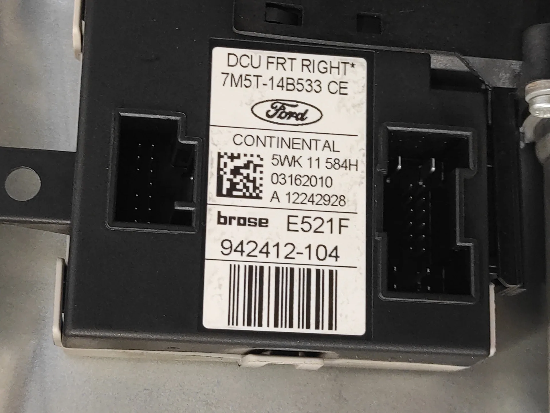 Elevalunas Delantero Derecho para Ford C-Max (Cb3)