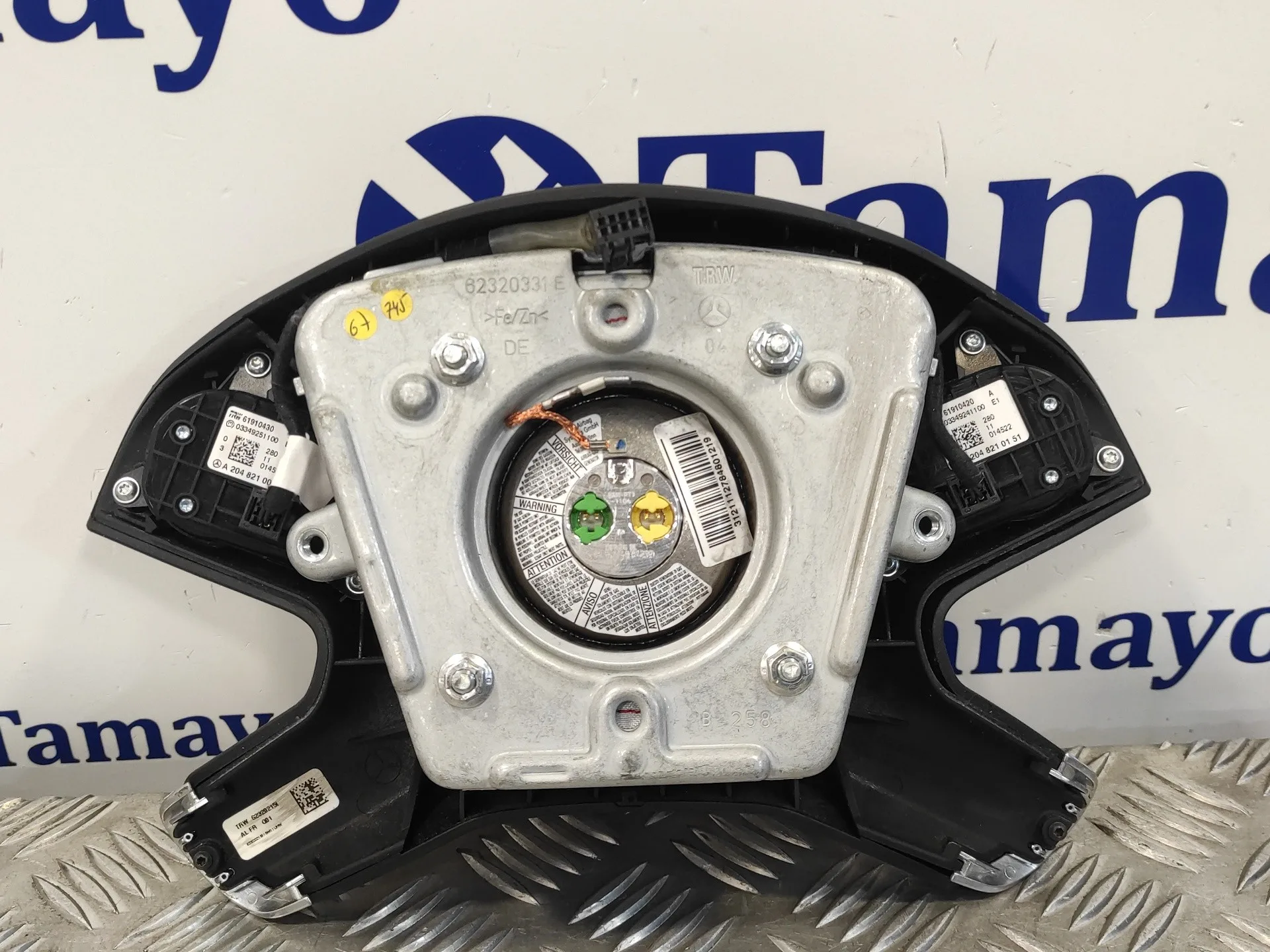 Airbag Delantero Izquierdo para Mercedes-Benz Clase E (W212) Lim.