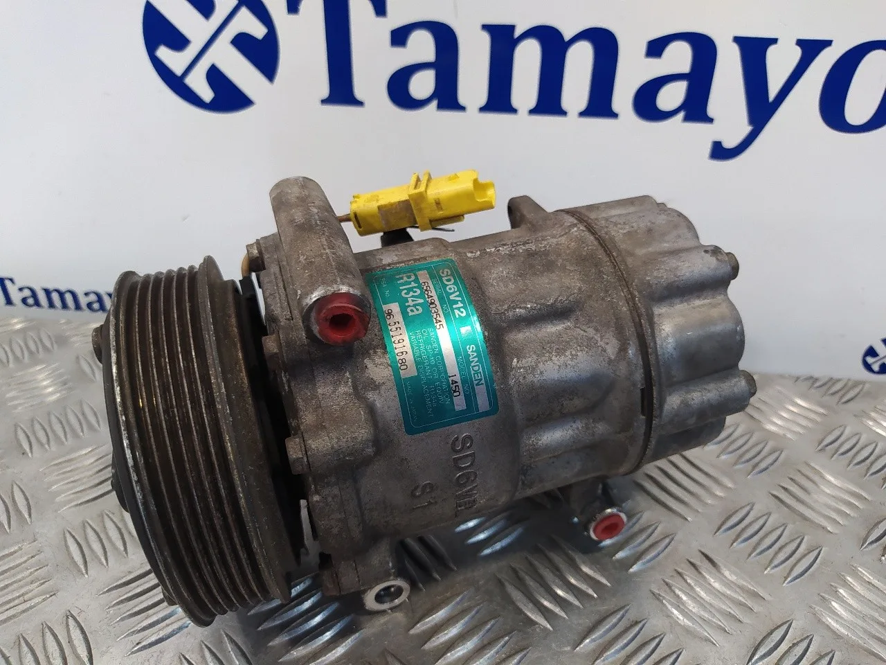 Compresor Aire Acondicionado para Peugeot 1007