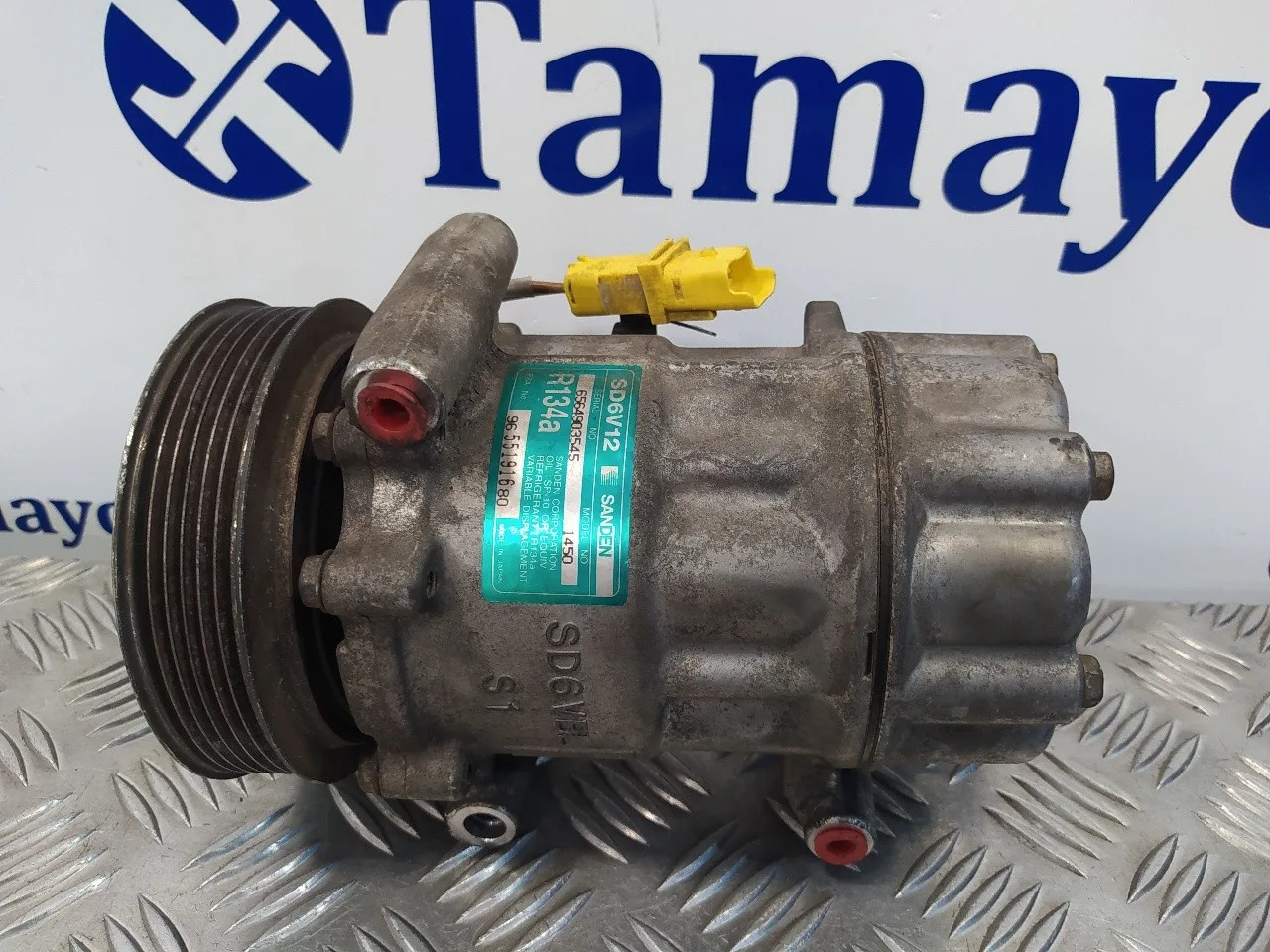 Compresor Aire Acondicionado para Peugeot 1007