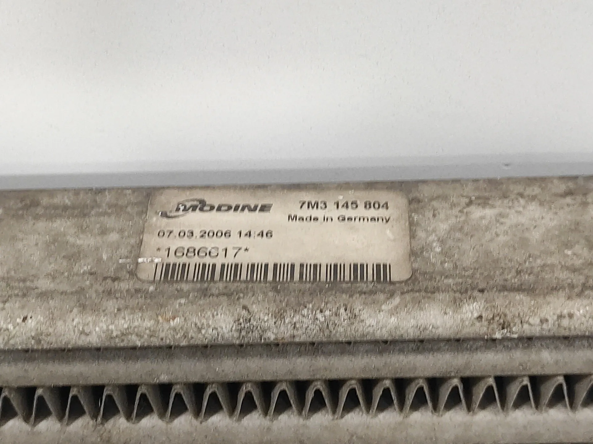 Intercooler para Seat Alhambra (7V9)