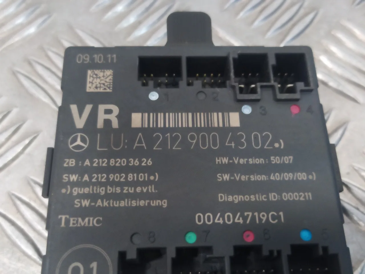 Modulo Electronico para Mercedes-Benz Clase E (W212) Lim.