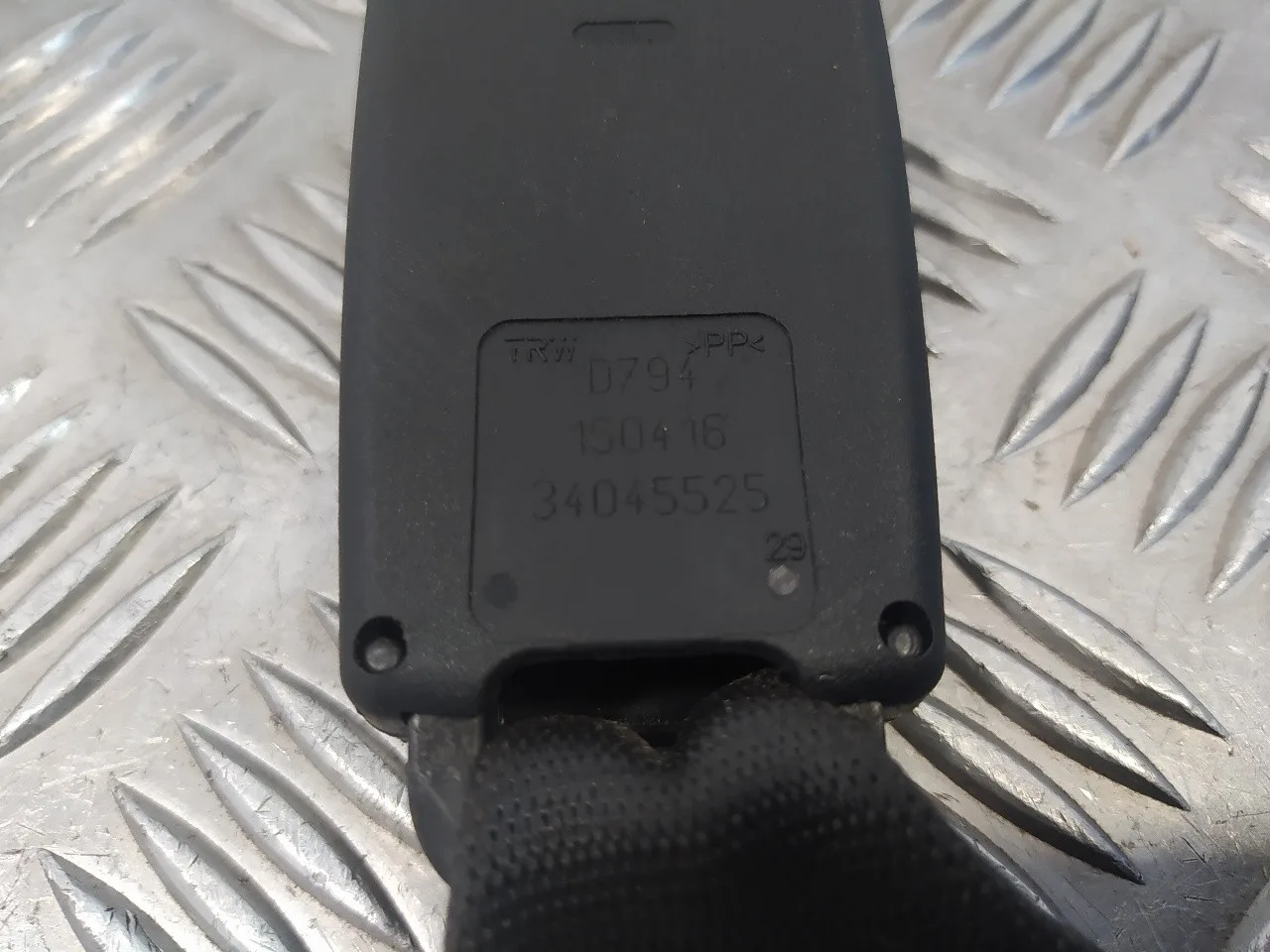 Enganche Cinturon Trasero Izquierdo para Fiat 500 (312)