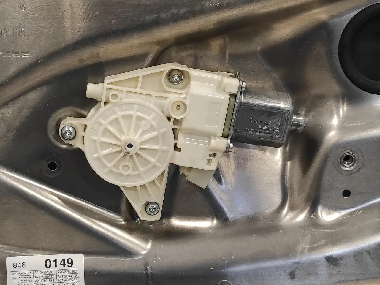 Elevalunas Delantero Derecho para Mercedes-Benz Clase E (W212) Lim.
