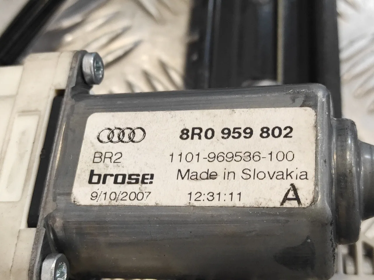 Elevalunas Trasero Derecho para Audi Q7 (4L)