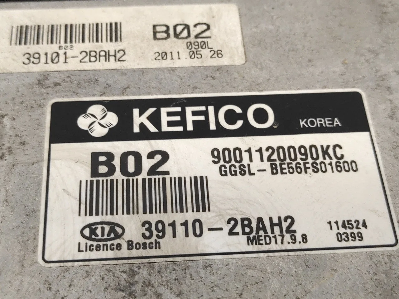 Centralita Motor Uce para Kia Sportage