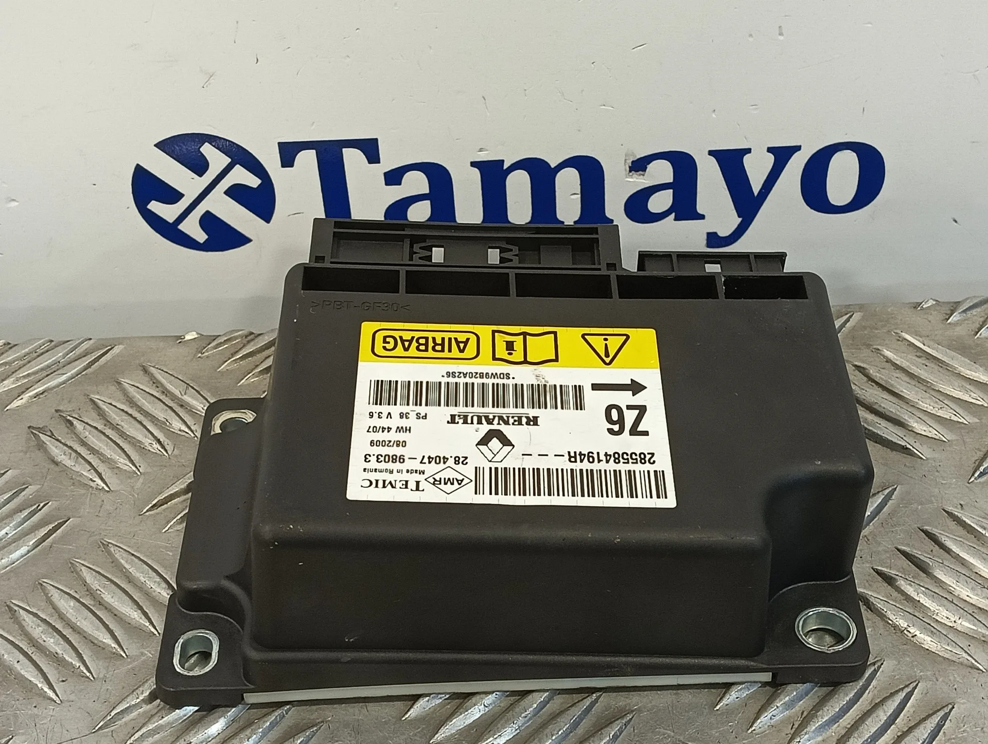 Centralita Airbag para Renault Megane Iii Coupe