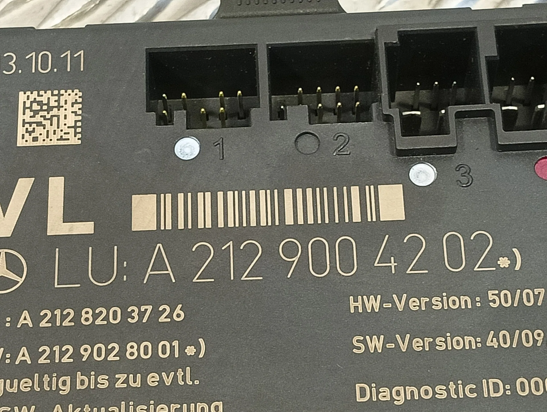 Modulo Electronico para Mercedes-Benz Clase E (W212) Lim.
