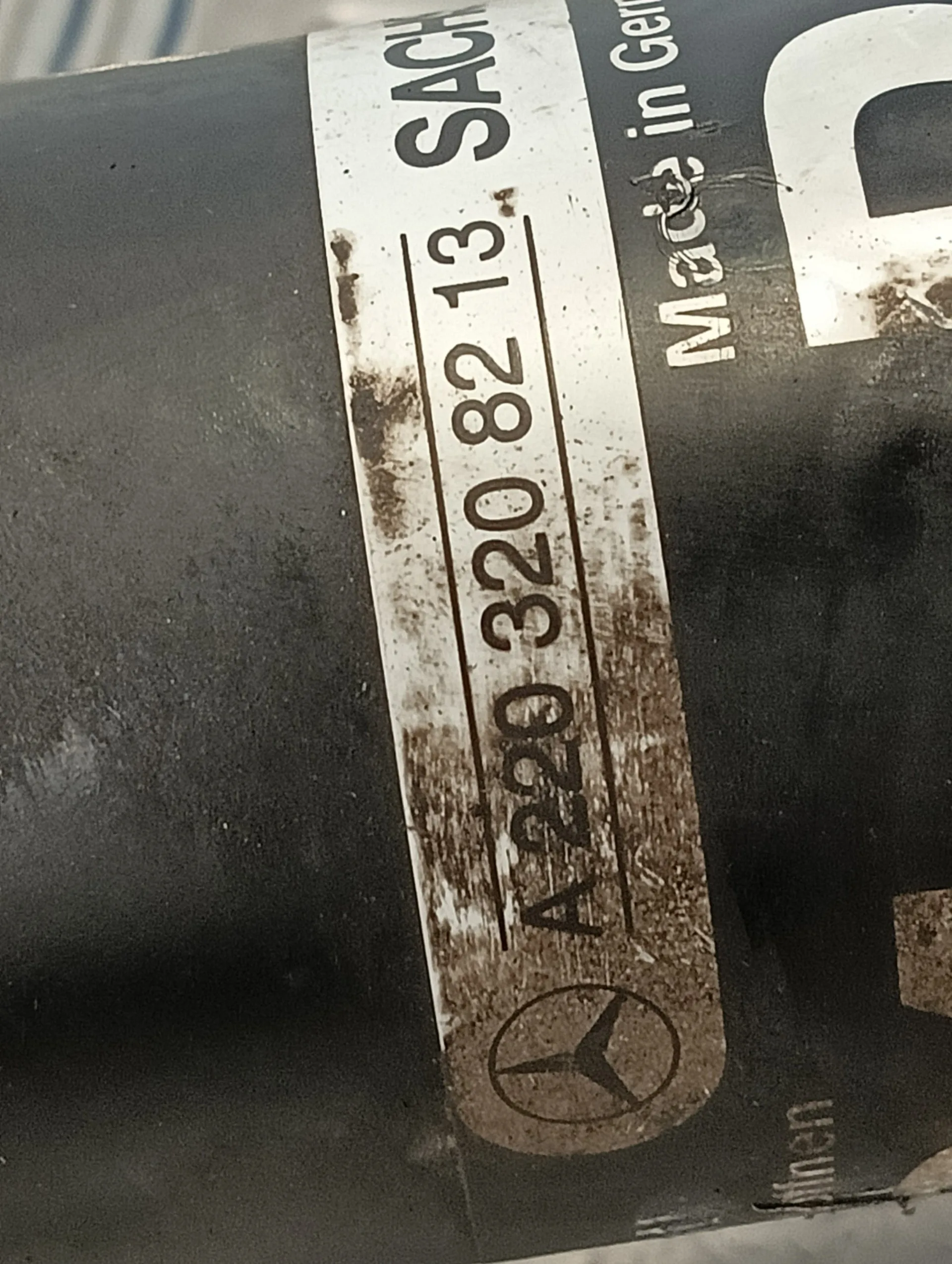 Amortiguador Delantero Derecho para Mercedes-Benz Clase S Coupe (C215)