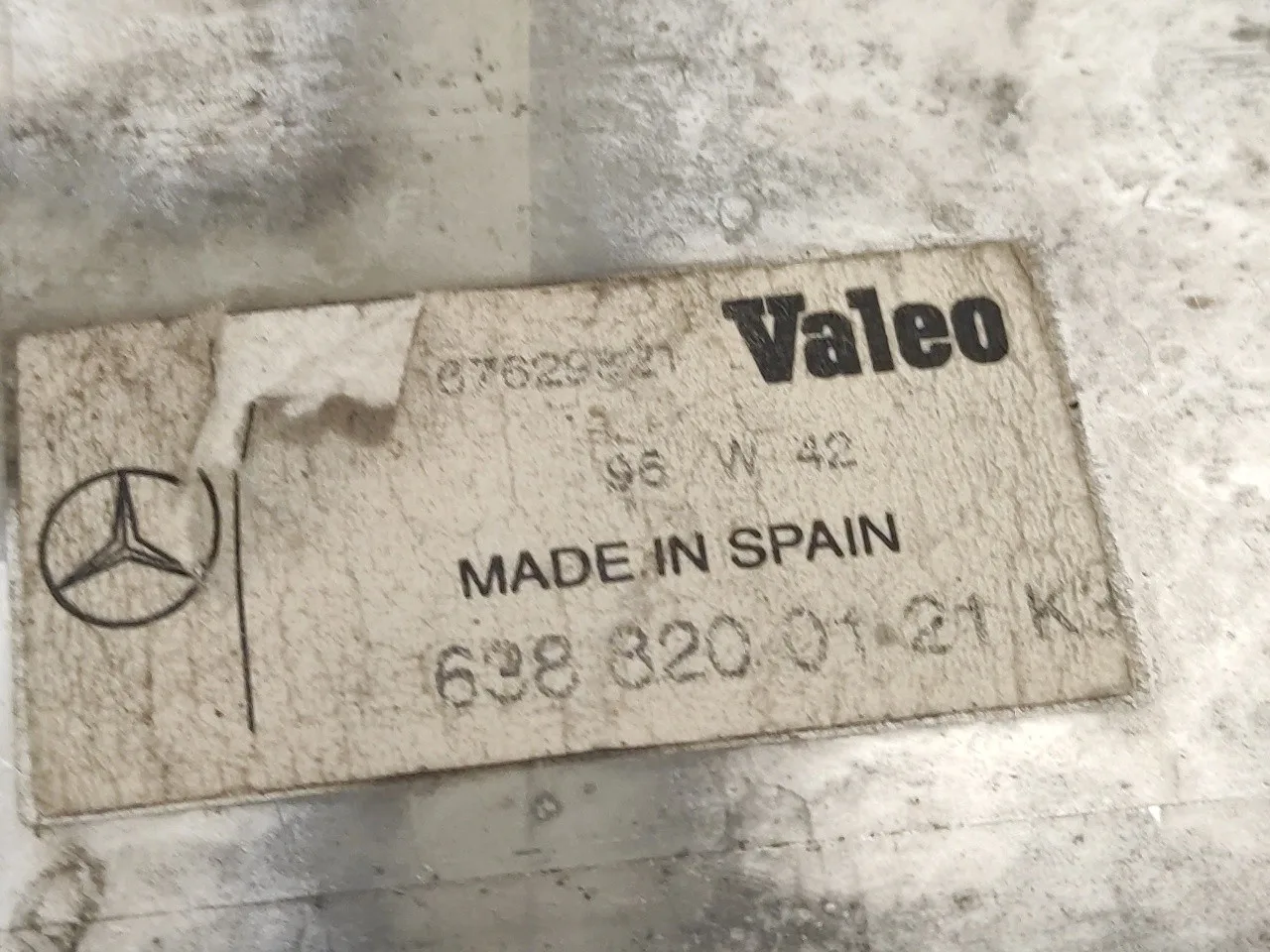 Piloto Delantero Derecho para Mercedes-Benz Vito Caja Cerrada 6.03 ->