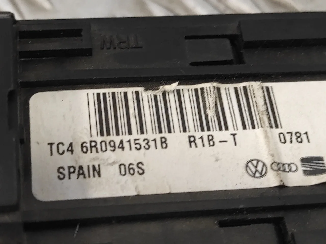 Mando Luces para Volkswagen Polo (6R1)