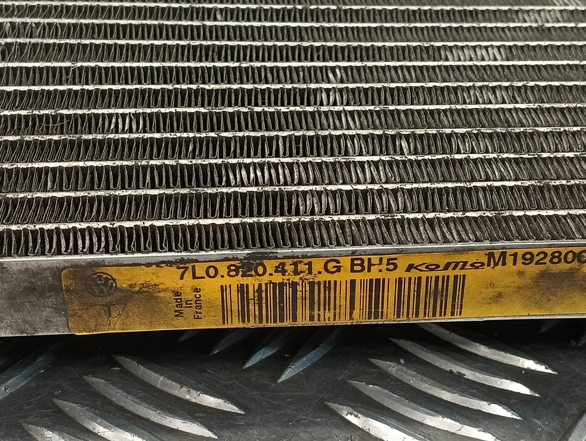 Condensador / Radiador Aire Acondicionado para Volkswagen Touareg (7L6)