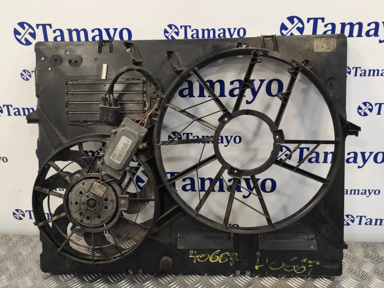 Electroventilador para Volkswagen Touareg (7L6)