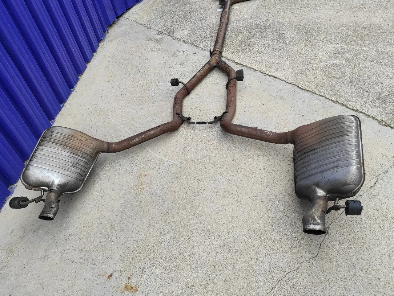 Tubo Escape Completo para Mercedes-Benz Clase E (W212) Lim.