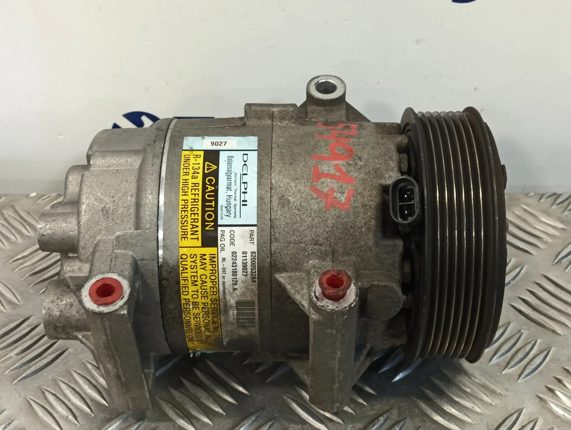 Compresor Aire Acondicionado para Renault Megane Ii Berlina 5P