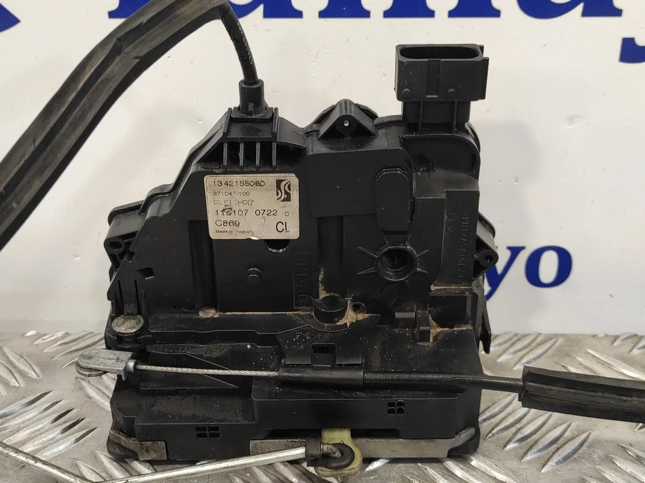 Cerradura Puerta Delantera Izquierda para Fiat Ducato Caja Cerrada 33, Techo Elevado (06.2006)