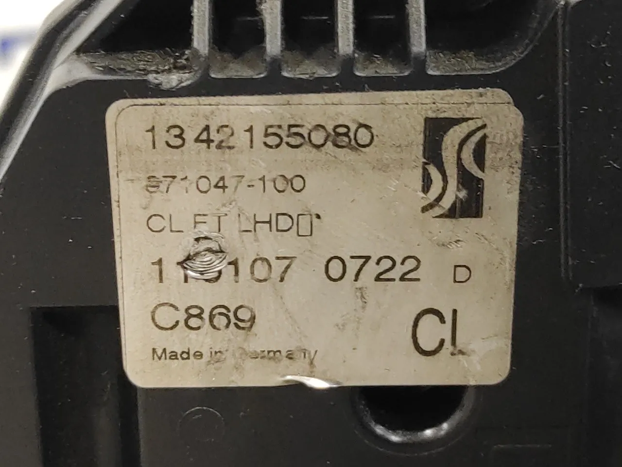 Cerradura Puerta Delantera Izquierda para Fiat Ducato Caja Cerrada 33, Techo Elevado (06.2006)