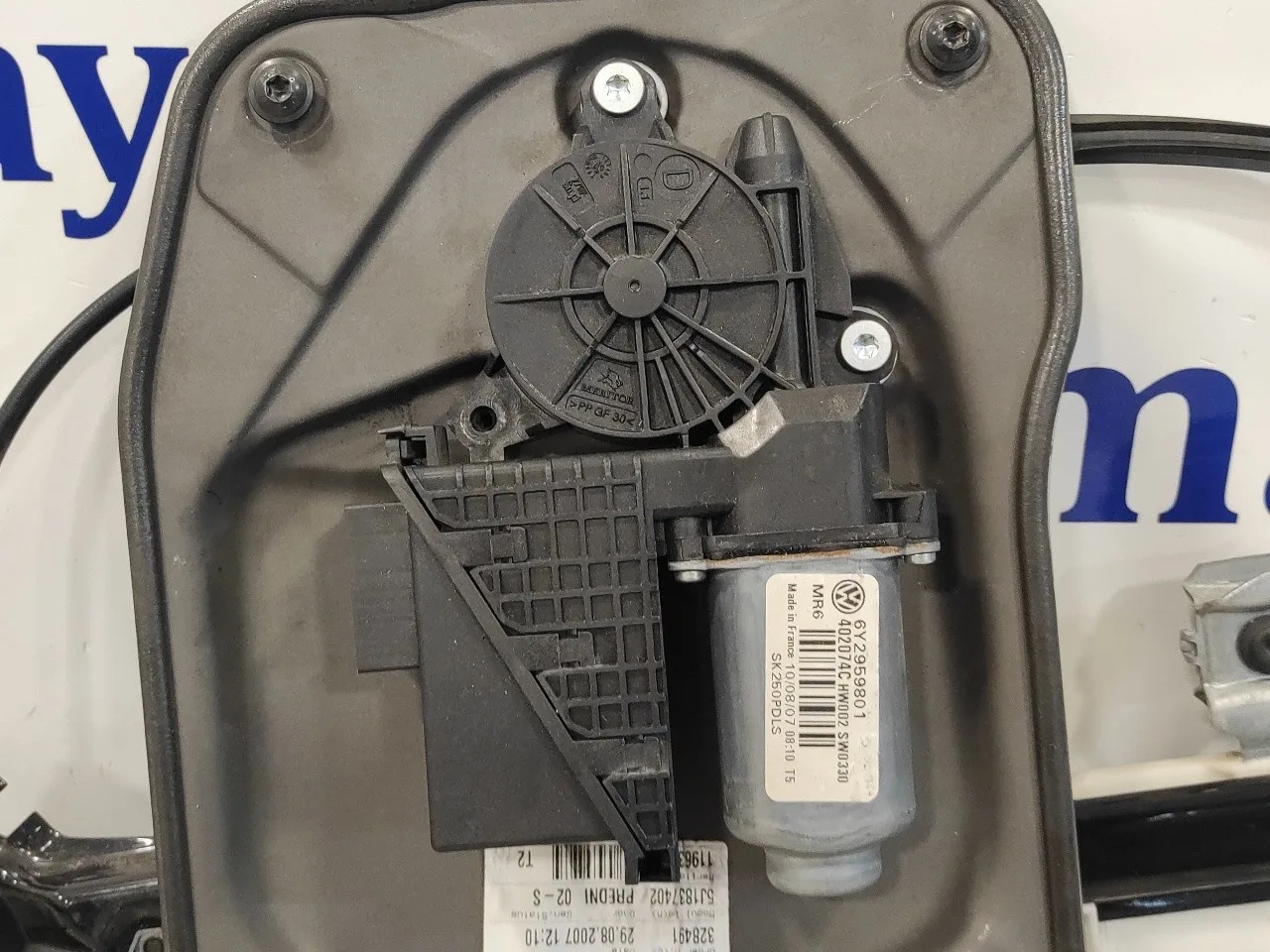 Elevalunas Delantero Derecho para Skoda Fabia (5J2 )