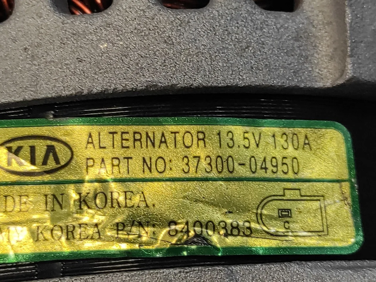 Alternador para Hyundai I20 Active