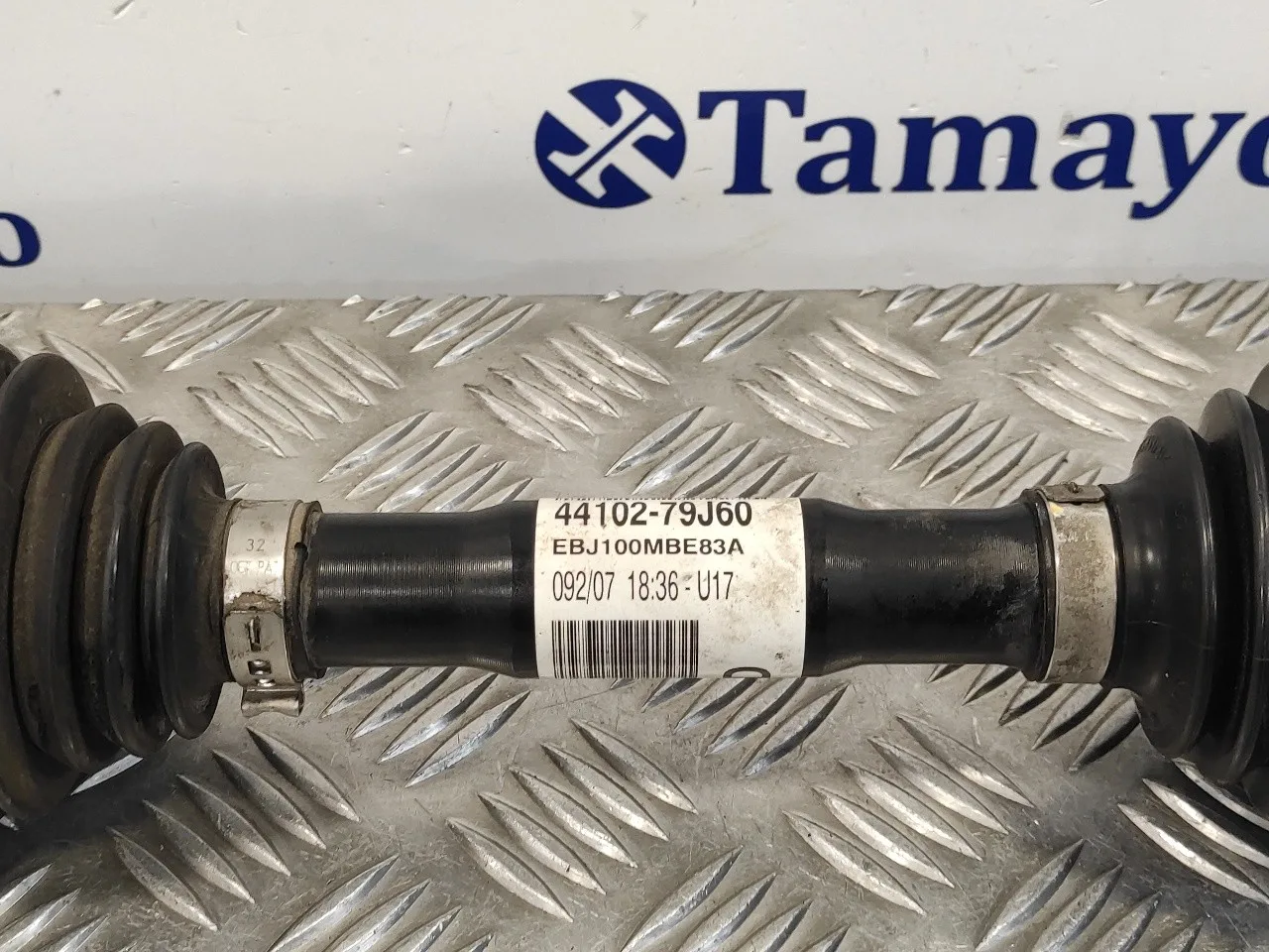 Transmision Delantera Izquierda para Fiat Sedici (189)