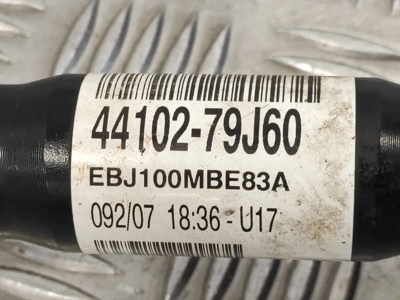 Transmision Delantera Izquierda para Fiat Sedici (189)