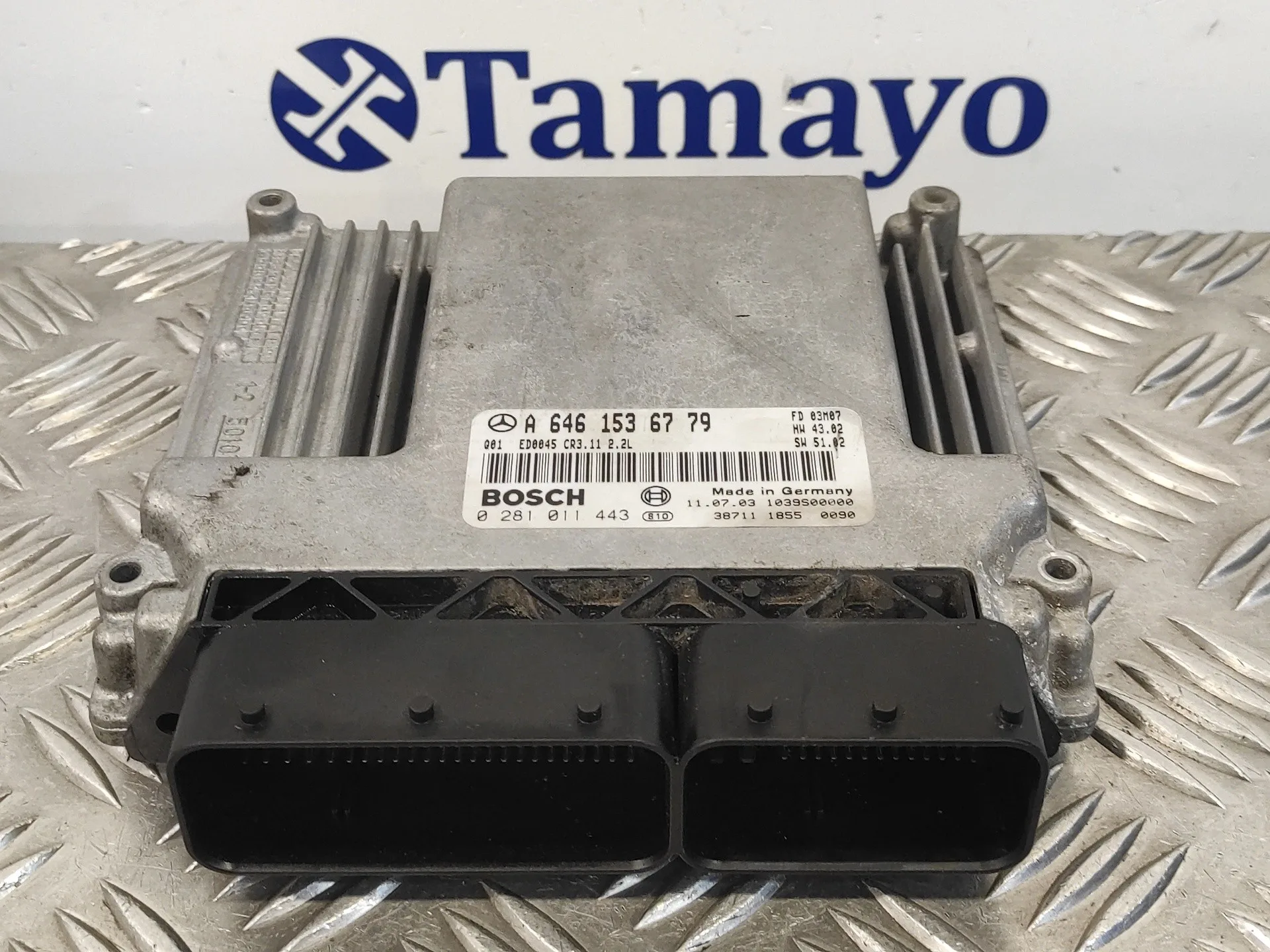 Centralita Motor Uce para Mercedes-Benz Clase E (W211) Berlina