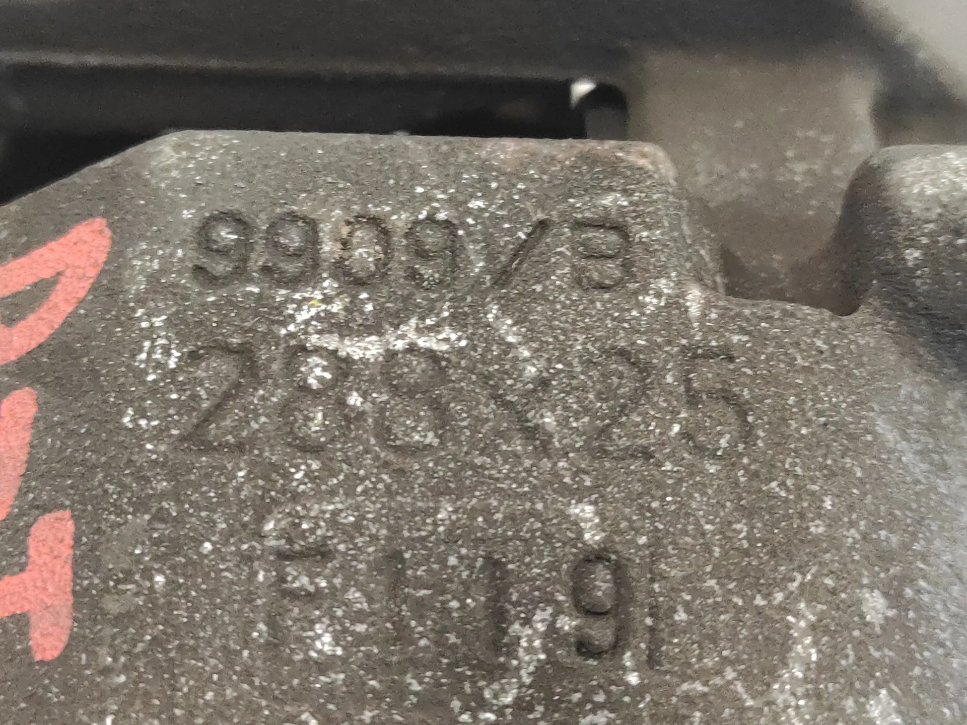 Pinza Freno Delantera Izquierda para Mercedes-Benz Clase B (W245)