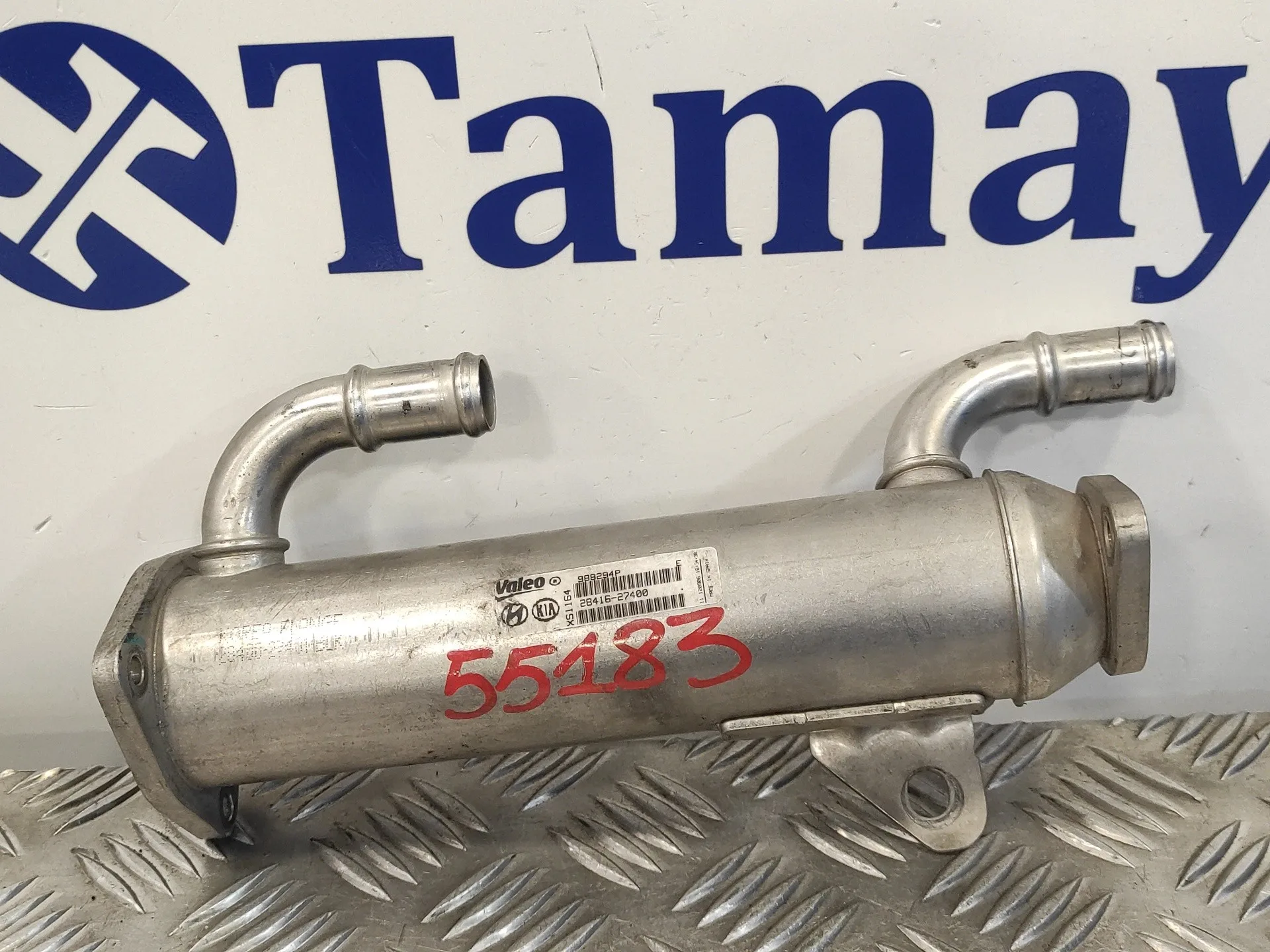 Enfriador Egr para Hyundai Santa Fe (Bm)
