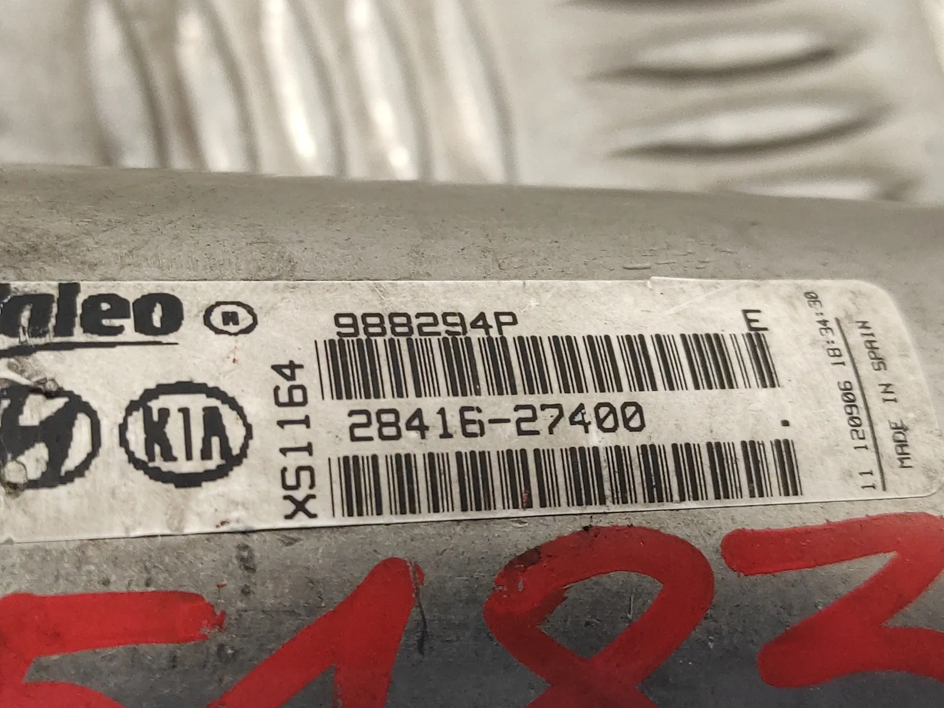 Enfriador Egr para Hyundai Santa Fe (Bm)