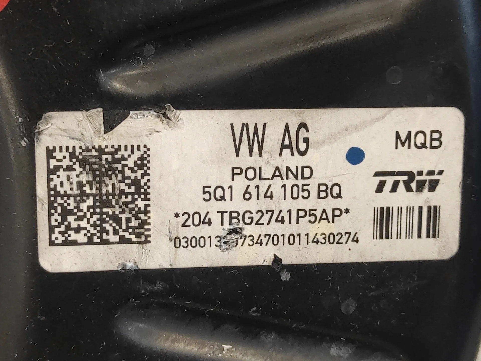 Servofreno para Audi A3 Limousine (8Vs, 8Vm)