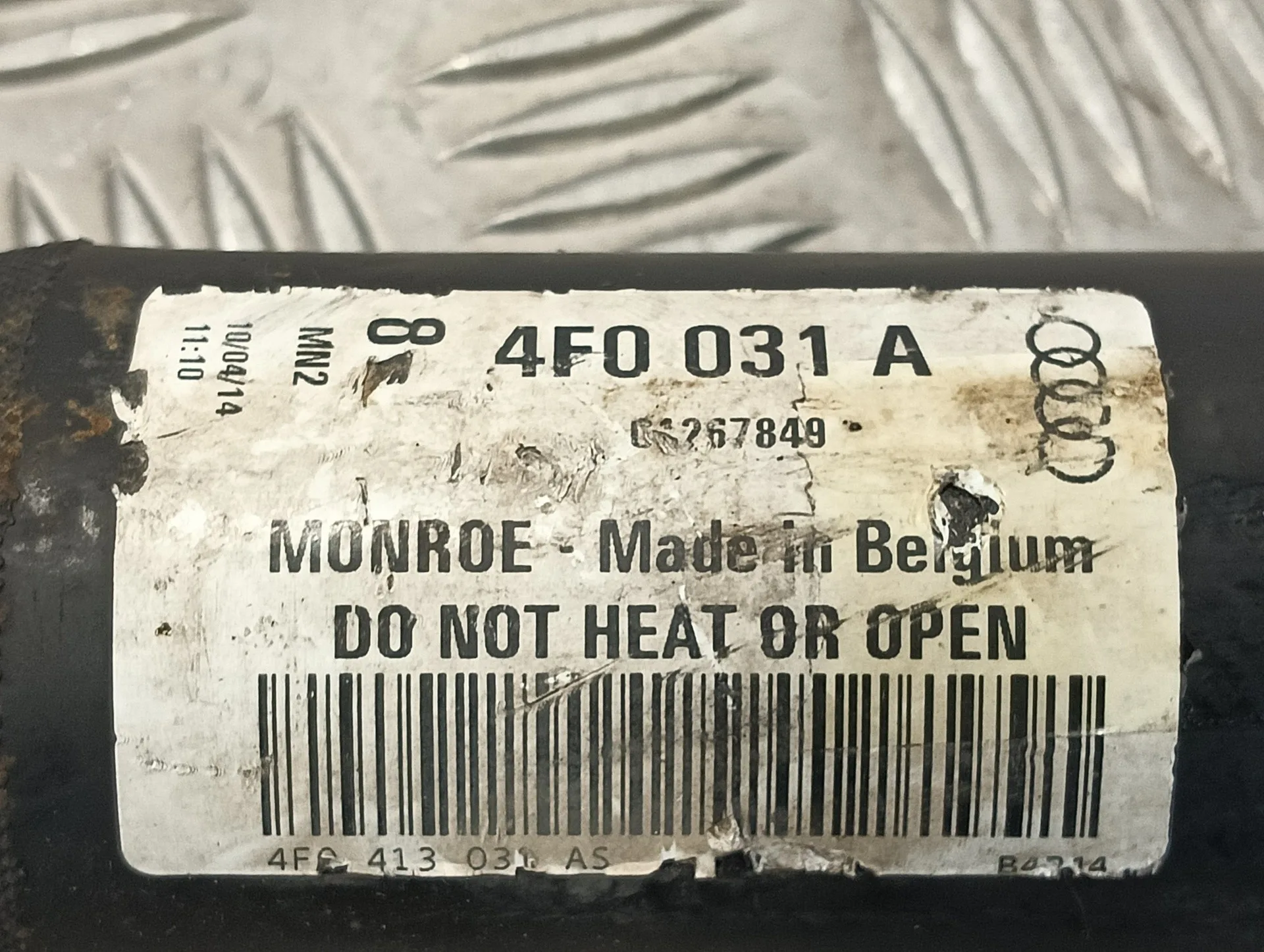 Amortiguador Delantero Izquierdo para Audi A6 Berlina (4F2)