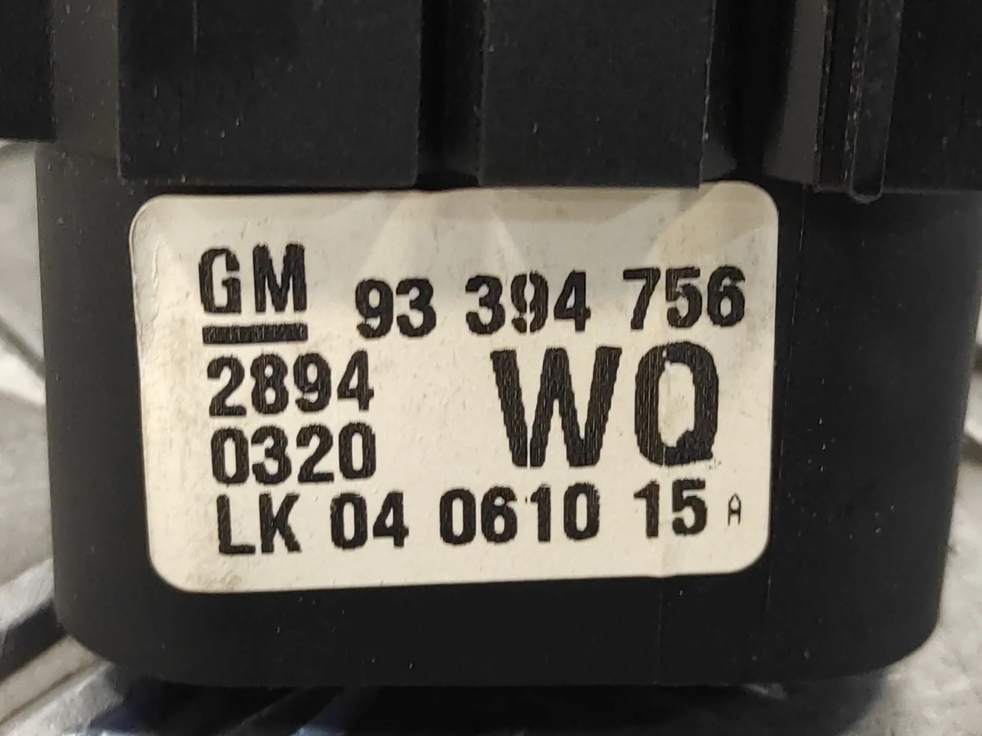 Mando Luces para Opel Meriva