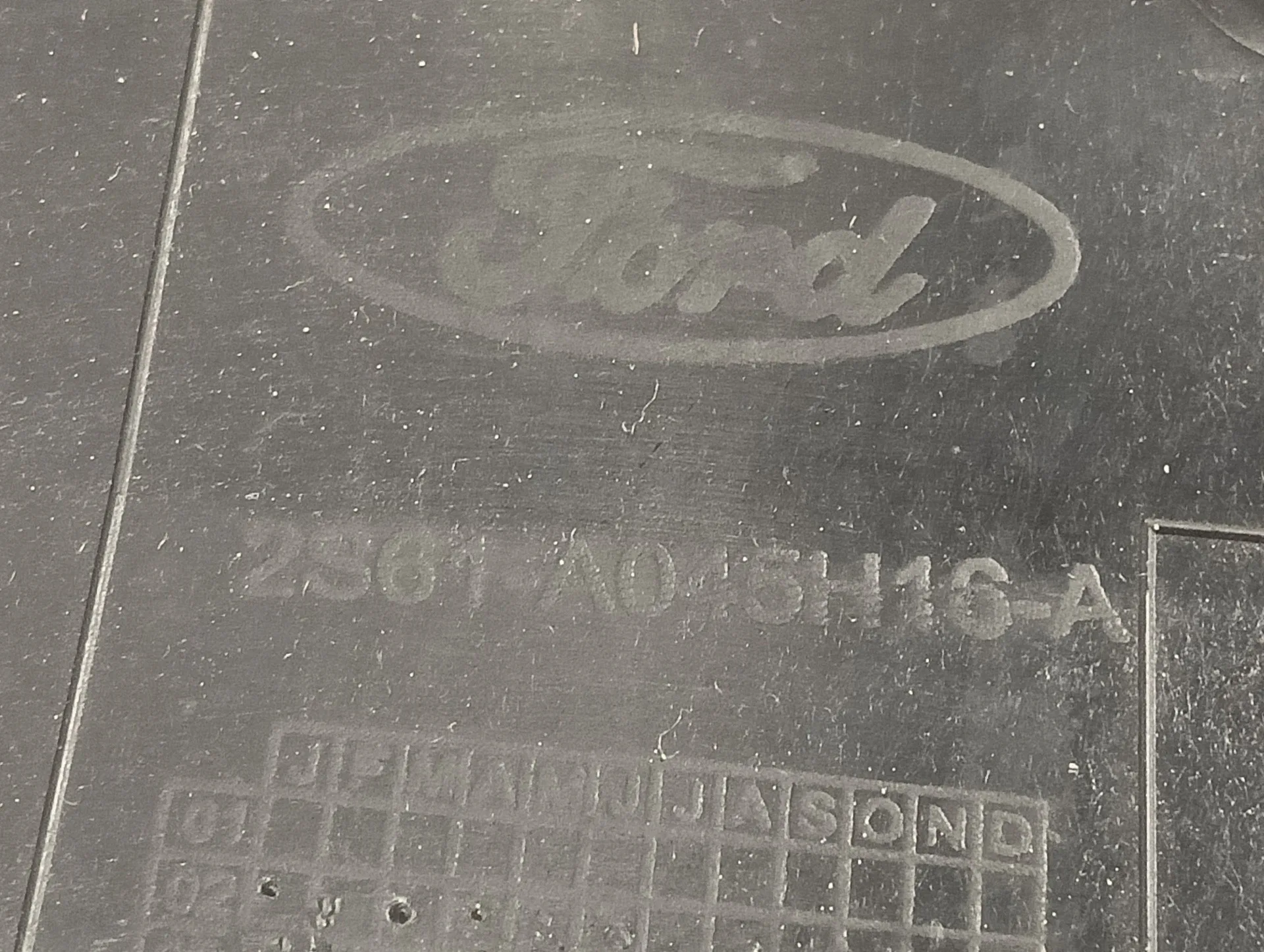 Elevalunas Delantero Derecho para Ford Fiesta (Cbk)