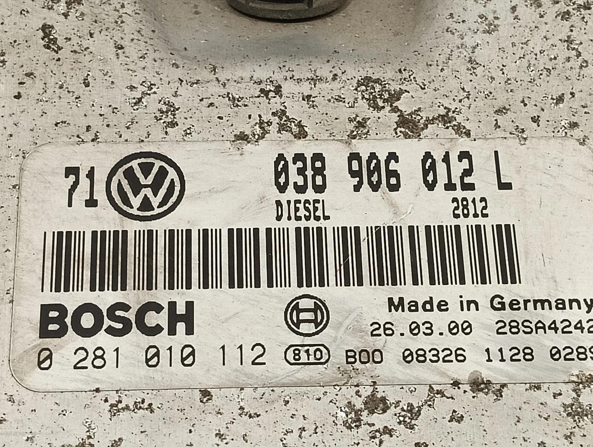 Centralita Motor Uce para Volkswagen Golf Iv Berlina (1J1)
