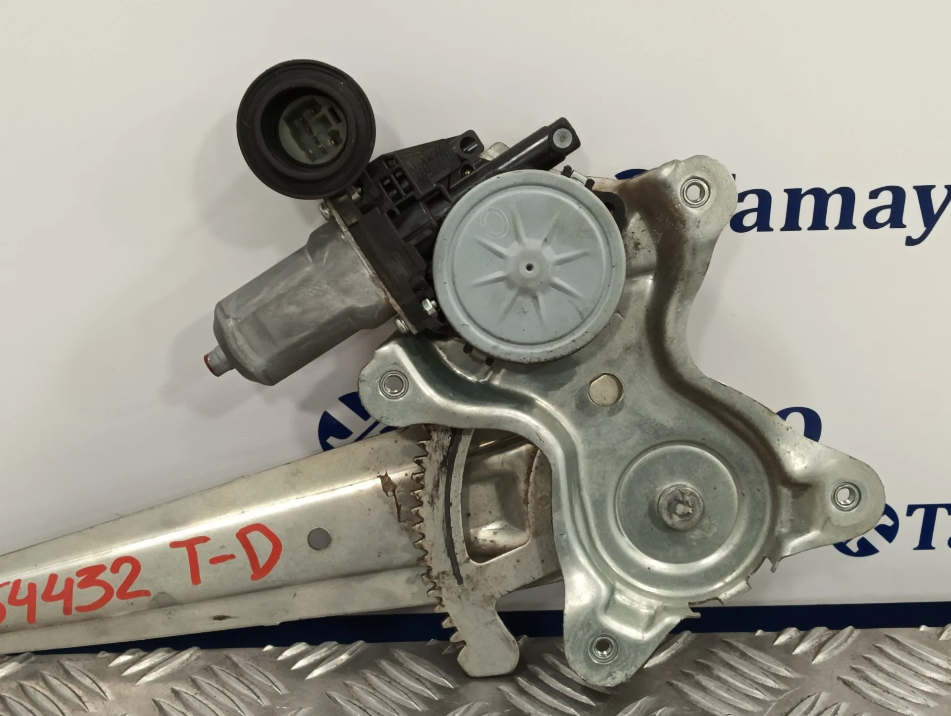 Elevalunas Trasero Derecho para Toyota Rav 4 (A3)