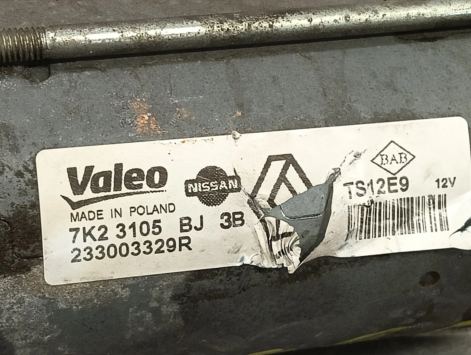 Motor Arranque para Nissan Nv 200 (M20)