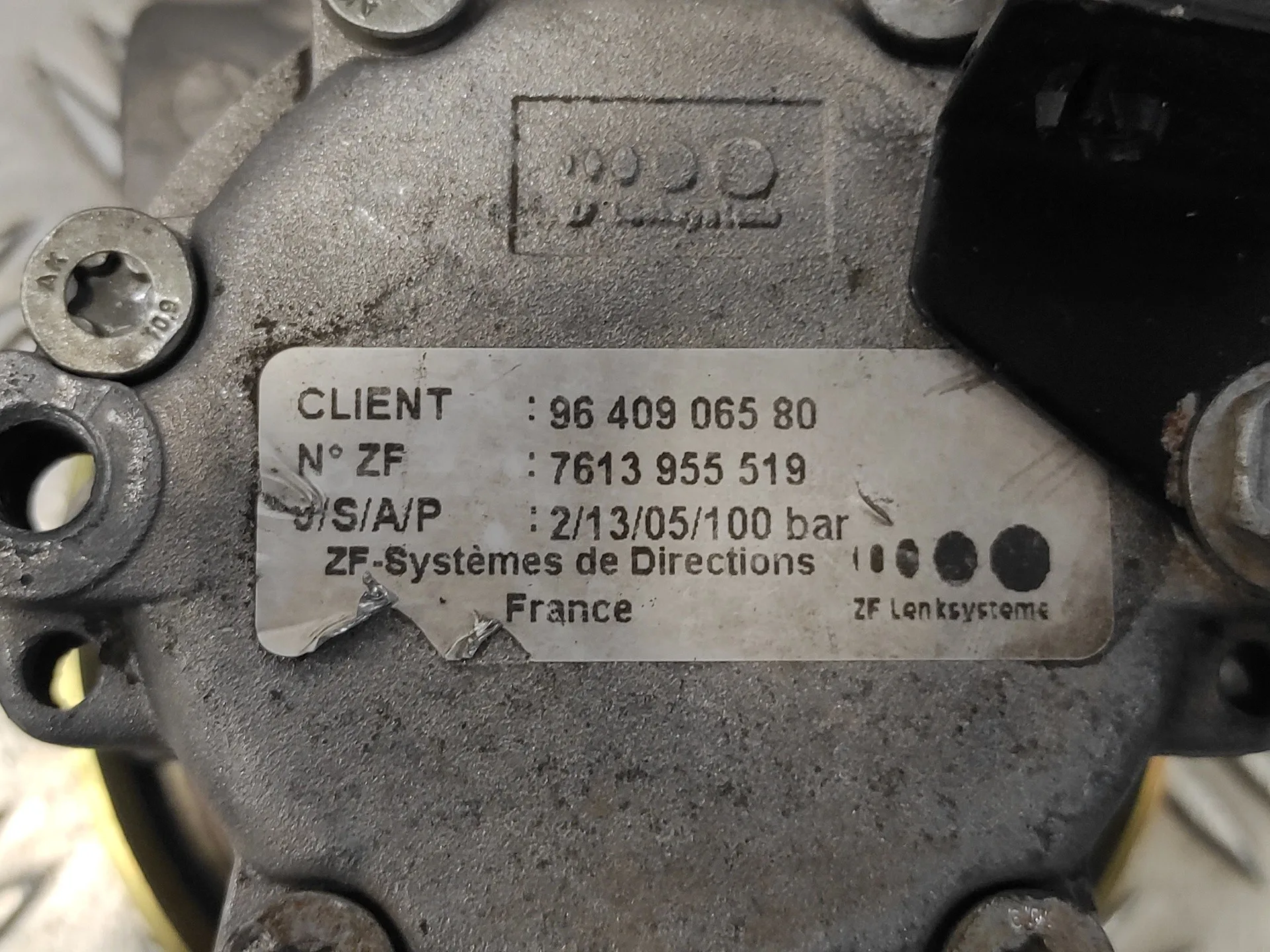 Bomba Direccion para Fiat Scudo (222)