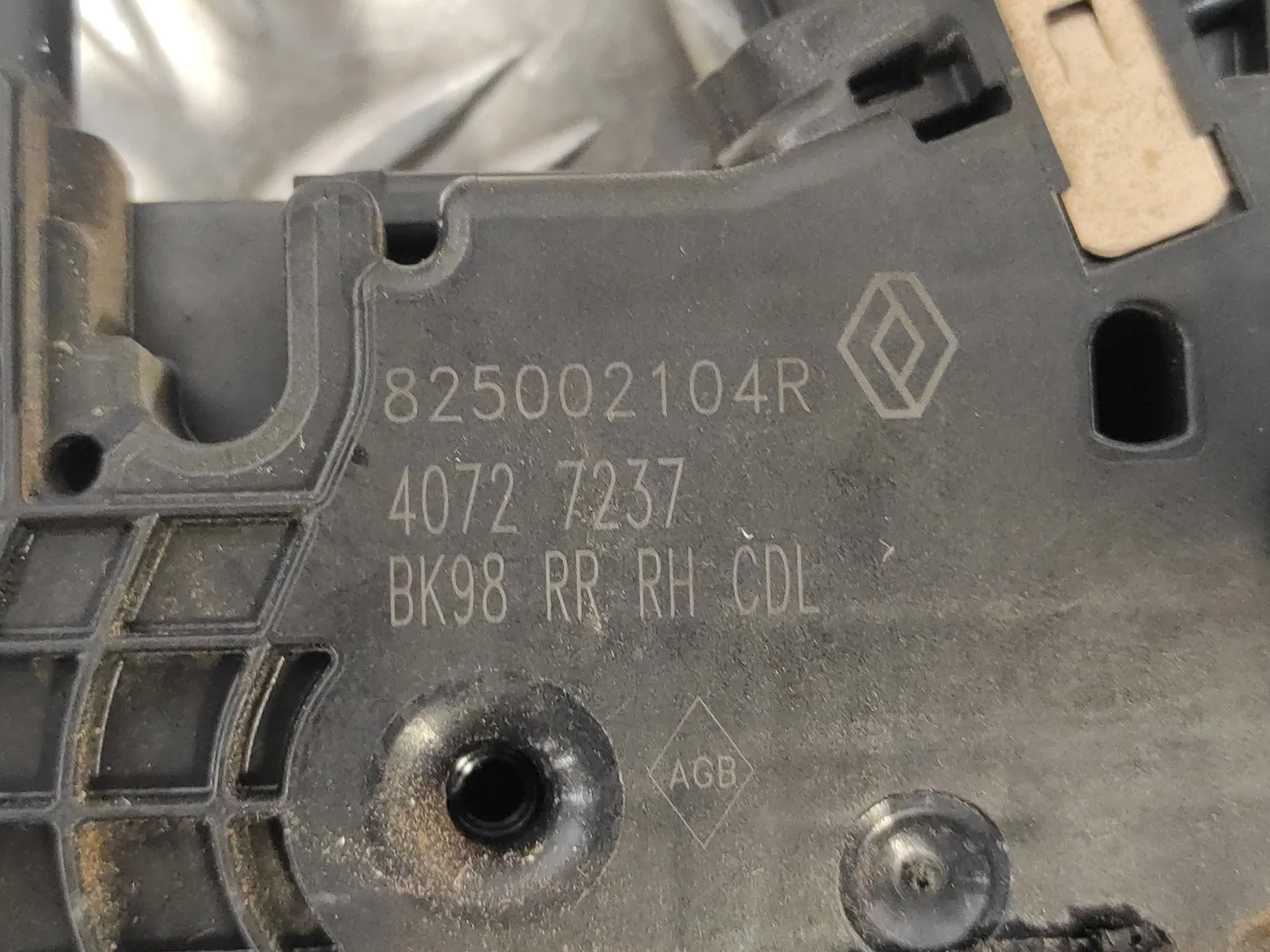 Cerradura Puerta Trasera Derecha para Renault Clio Iv